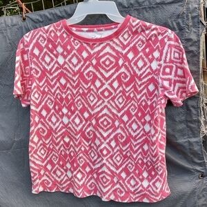 Womens Kim Rogers geometric top